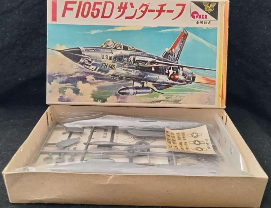 Otaki Model, F105D - Rare Vintage, 1/144 Scale