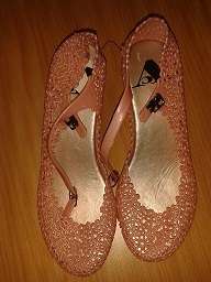 STUNNING size 4 MUSK PINK soft gel shoes - Awesome Brand new