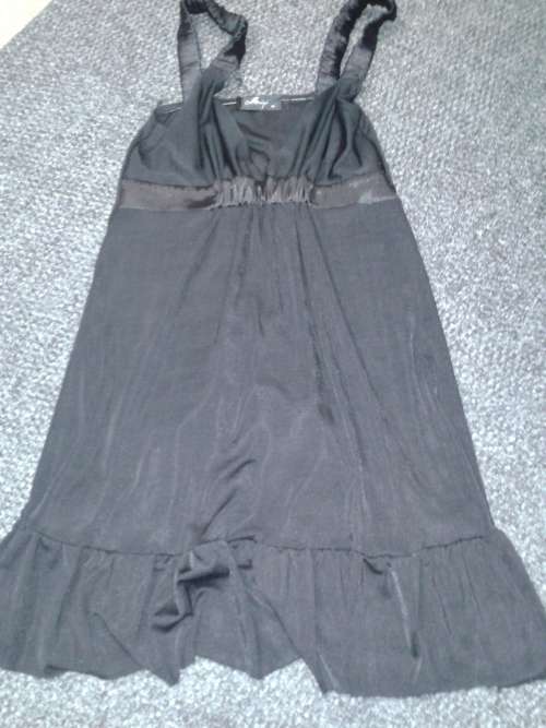Stunning black  top/dress - size M...Excellent condition