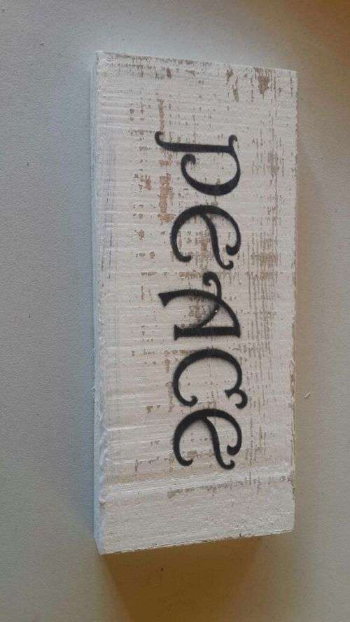 Stunning word boards...decor!! As per pic