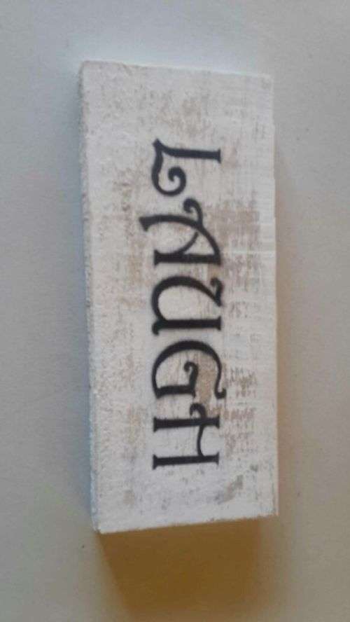 Stunning word boards...decor!! As per pic