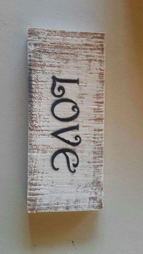 Stunning word boards...decor!! As per pic