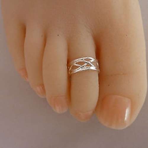 925 Toe Ring - ADJUSTABLE - STUNNING GIFT!!! BRAND NEW
