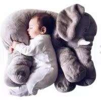 Elephant Baby Pillow - GREY (CUTEST TOY EVER)