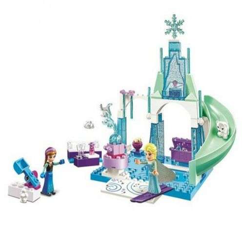 Princess Legoings Cinderella Elsa Anna Mermaid Ariel Castle Building Blocks Figure Girl Friends Bric