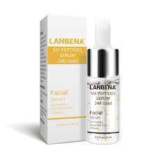 LANBENA SIX PEPTIDES SERUM 24K GOLD SERUM- excellent Product!!!
