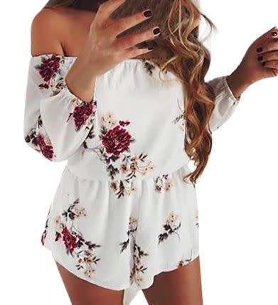 Women Jumpsuit Off Shoulder - Stunning size S