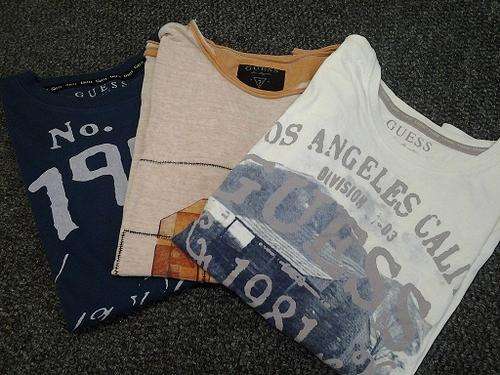 AUTHENTIC GUESS SHIRTS (3) - MEDUIM- SHIPPING R150!!