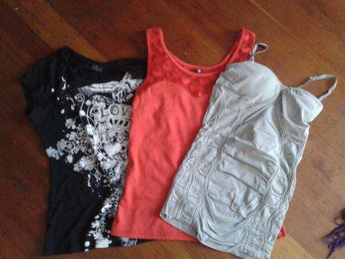 3 summer Tops - Good condition - small