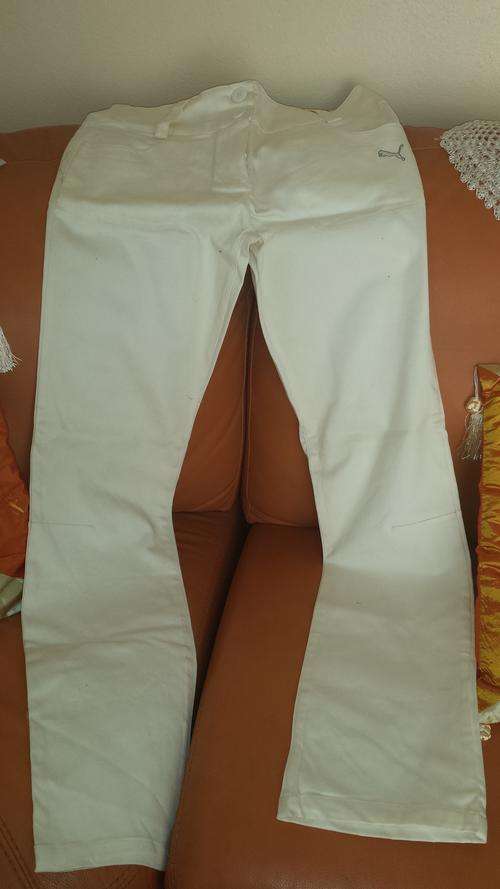Stunning cream Puma pants size 32 - Almost as new