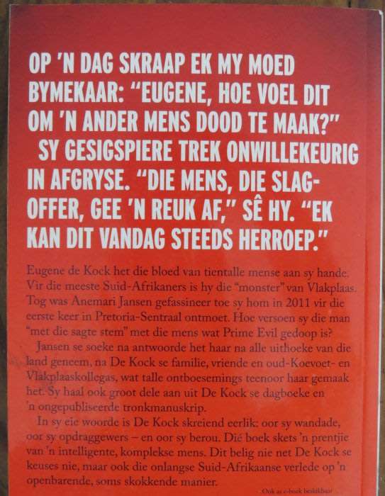 Eugene de Kock - Sluipmoordenaar van die Staat deur Anemari Jansen