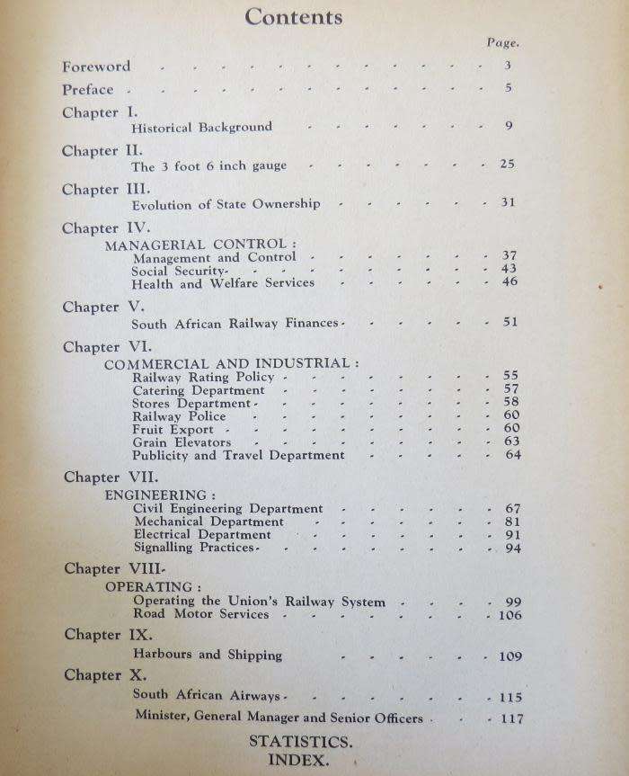 The South African Railways - History, Scope and Organization