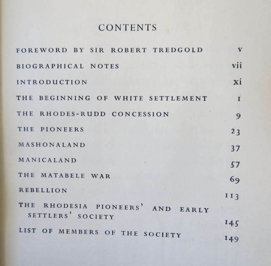 Rhodesian Genesis - Neville Jones