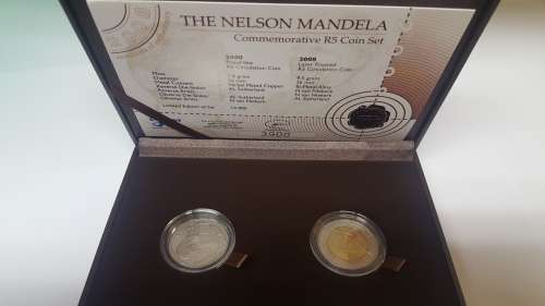 THE NELSON MANDELA R5 COIN SET