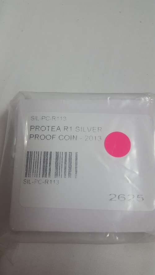 PROTEA R1 SILVERPROOF COIN 2013