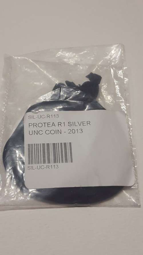 PROTEA R1 SILVER UNC 2013
