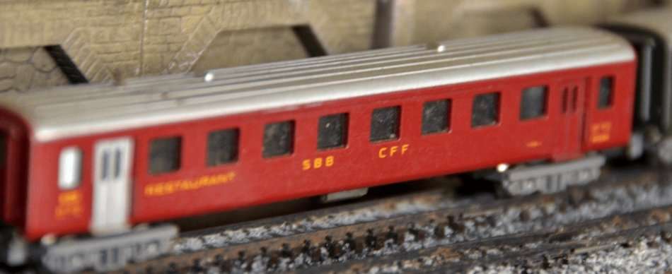 Swiss passenger coaches (set of 3)