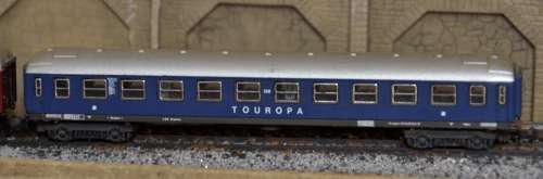 DB Restaurant car & Touropa passenger express coach (set of 2)