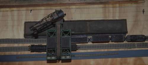 coaling station - N scale - Kibri model 7442 Gelsenkirchen (large - 340 x 120 x 130 mm)