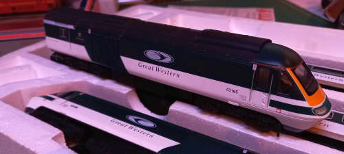 Great Western Class 43 HST four car train set