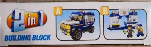 TOY BUILDING BLOCKS-CITY POLICE SERIES