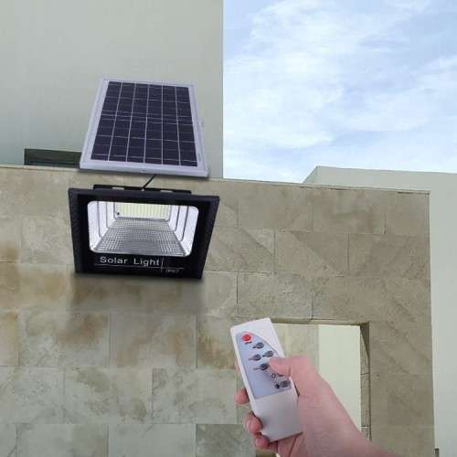 200w   led light with solar panel