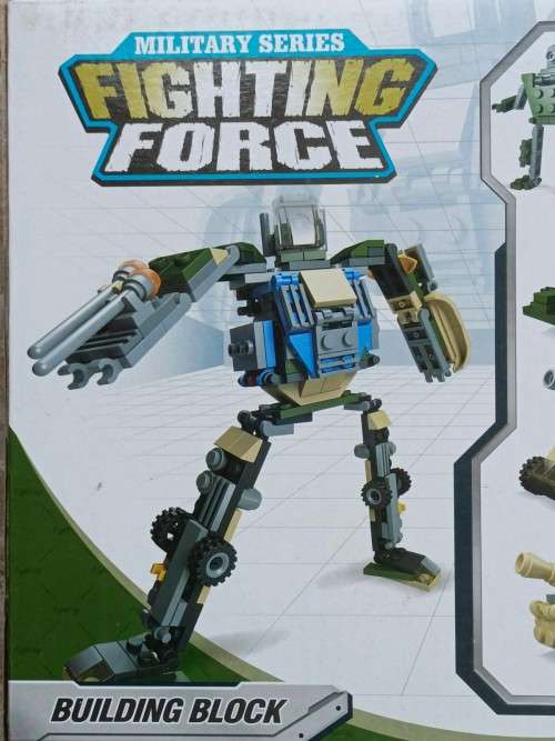 TOY BUILDING BLOCKS .FIGHTING FORCE SET