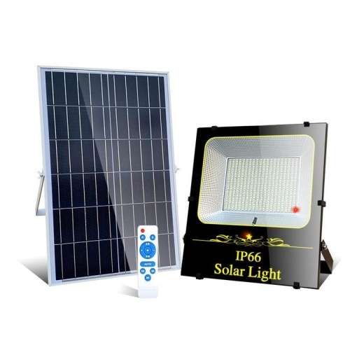 SOLAR LIGHT*. 200W led spotlight with solar panel*
