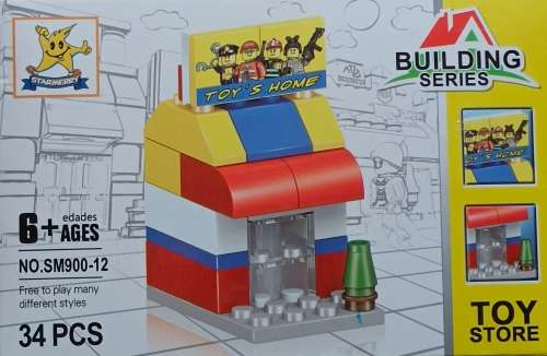 TOY building blocks . Building  SERIES