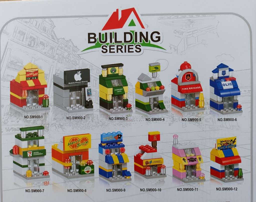 TOY building blocks . Building  SERIES
