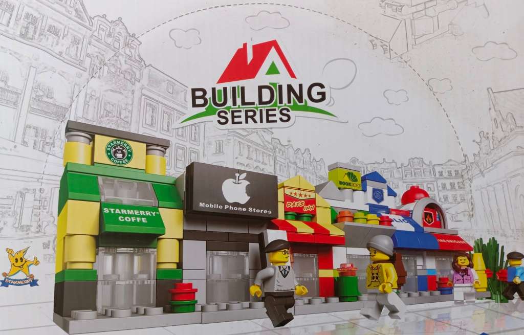 TOY building blocks . Building  SERIES