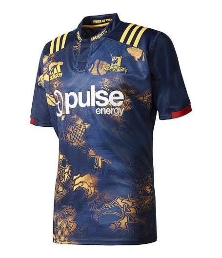 Highlanders 2017 Limited Edition British and Irish Lions Tour Rugby Jersey size Large