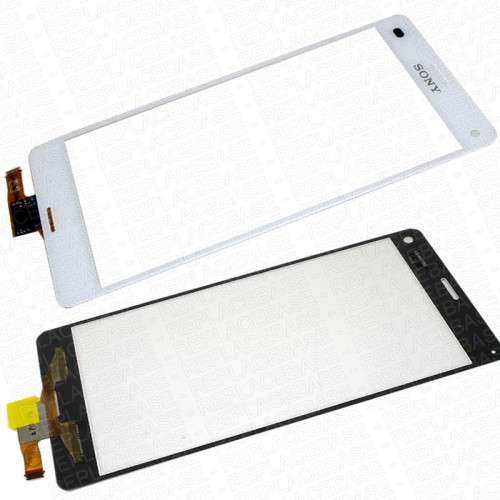 Sony z3 compact / mini digitizer / digitiser / glass WHITE