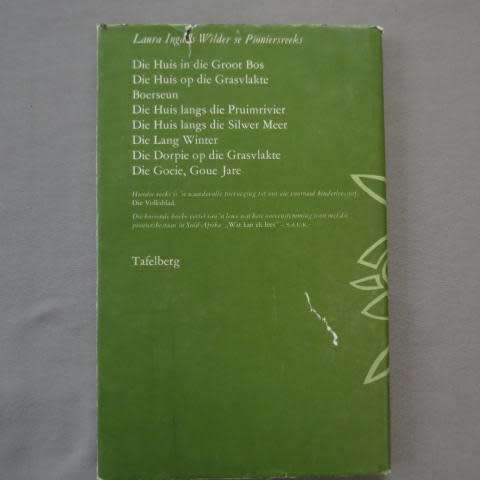 Die Eerste Vier Jaar - Laura Ingalls Wilder ( Hardeband )