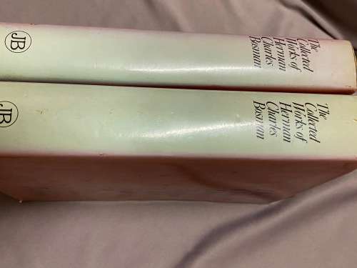 The collected works of Herman Charles Bosman. Two volumes in hardcover in case.