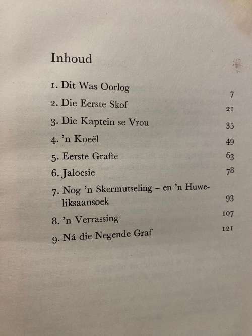 Doc Immelman. Nege grafte tot Otjihonge