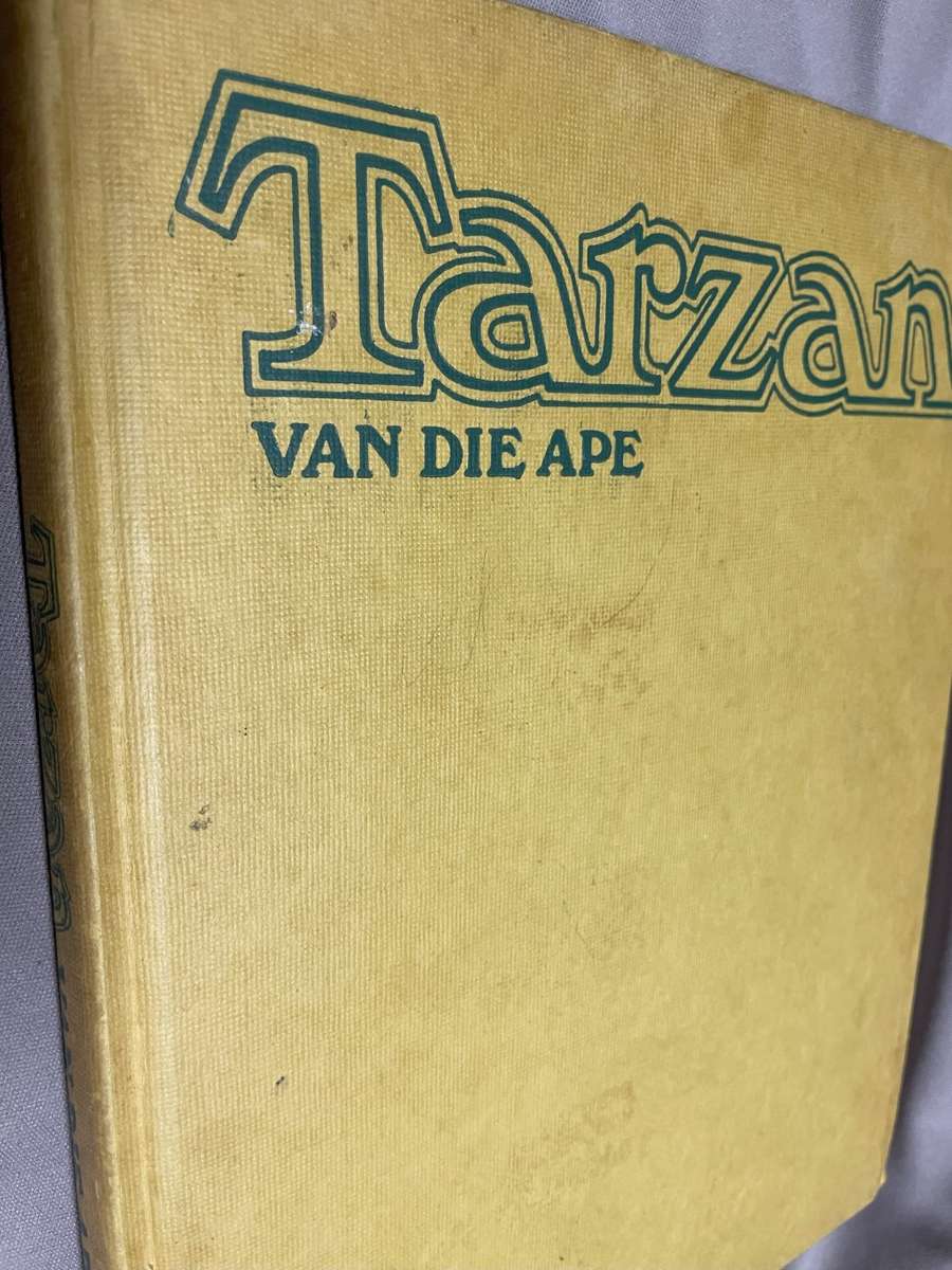Tarzan Van Die Ape, Afrikaanse Uitgawe, met tekeninge vanHogarth, Burne (E R Burroughs). Baie skaars