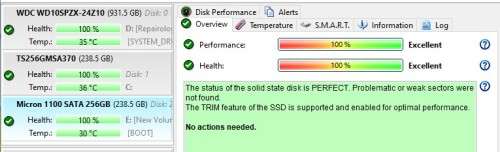 SSD 256 GB