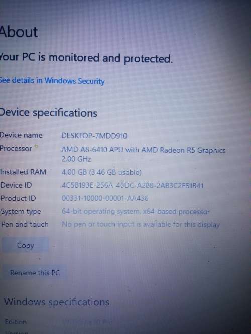 Lenovo g50-45 for parts or use