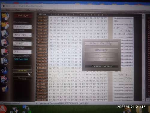 CH341A BIOS PROGRAMMER