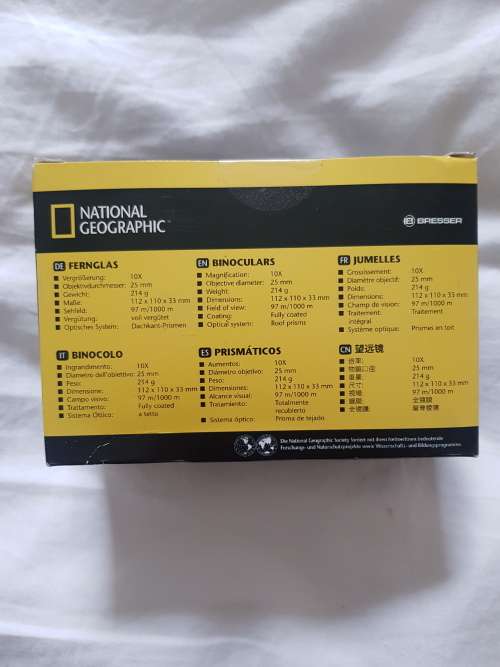 National Geographic binoculars