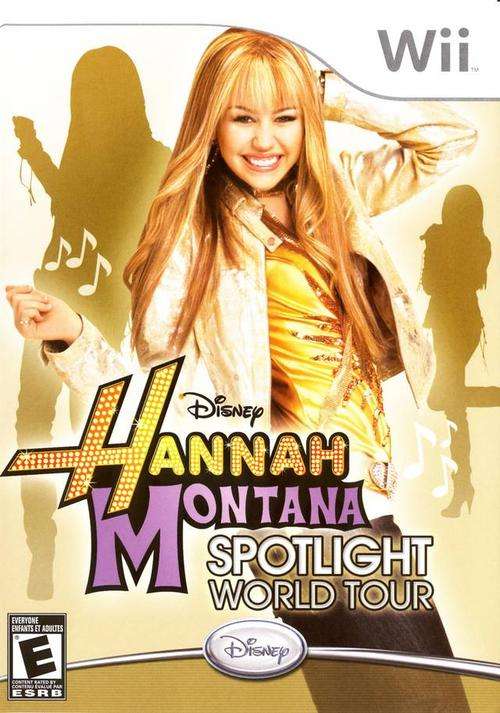 Hannah Montana Spotlight World Tour Wii Game