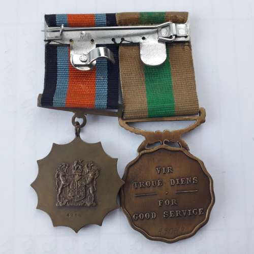 Set For Good Service Medals