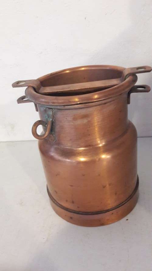 Copper Milk Can