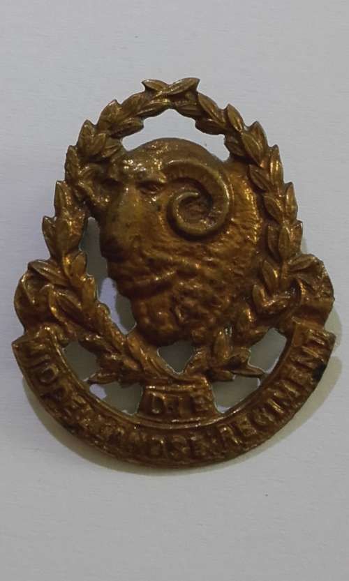 Die Middellandse Regiment - Cap Badge worn 1935 - 1954 - Unit fought at El Alamein. WW2