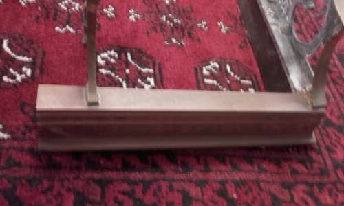 Brass Fireplace Fender Gable Style Front