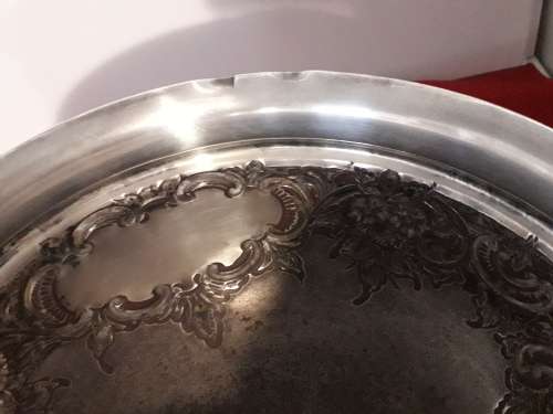 Silver Plated Rose Bowl Trophy