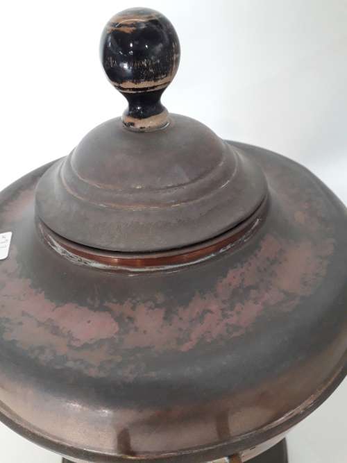 Copper and Brass Tea Samovar Urn
