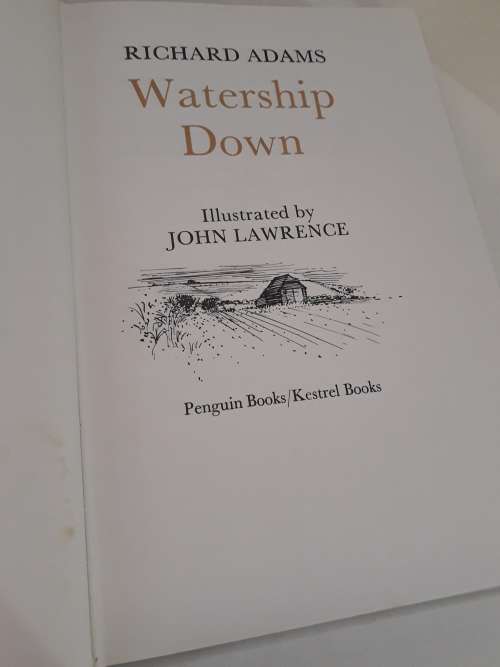 Watership Down by Richard Adams 1978