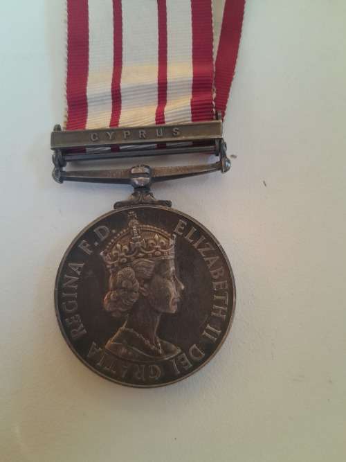 Royal Naval General Service Medal Cyprus